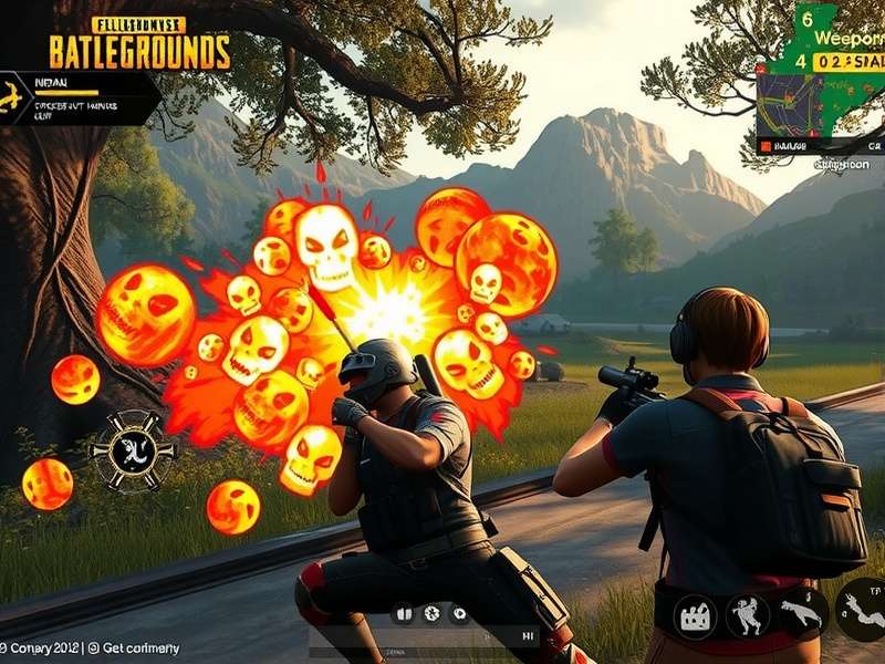 PUBG Warrior Dominator weapon customization interface